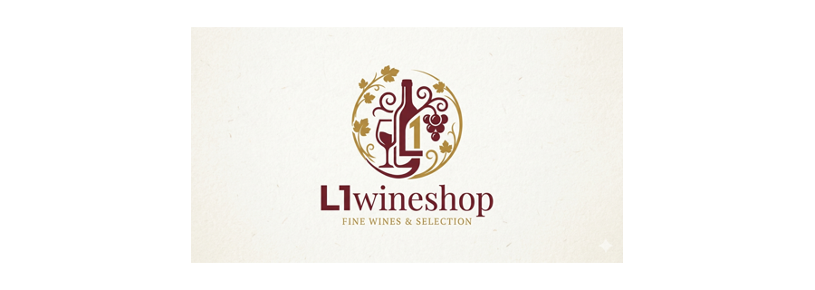 L1wine shop gurugram full logo